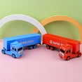 thumbnail image 6 of KOYPTL Transport Vehicle Toy for Girls Boys Kids Toddler Aged 3 4 5 6 Years Old, Heavy Duty Transport Truck, Realistic Vehicle, Trailer, Toy Trucks for Kids, 6 of 6