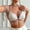 004 Khaki, variant on Women's Sexy Halter Sequin Crop Tops Deep V Neck Sparkly Tassels Bikini Body Chain Acrylic Tassel Bra
