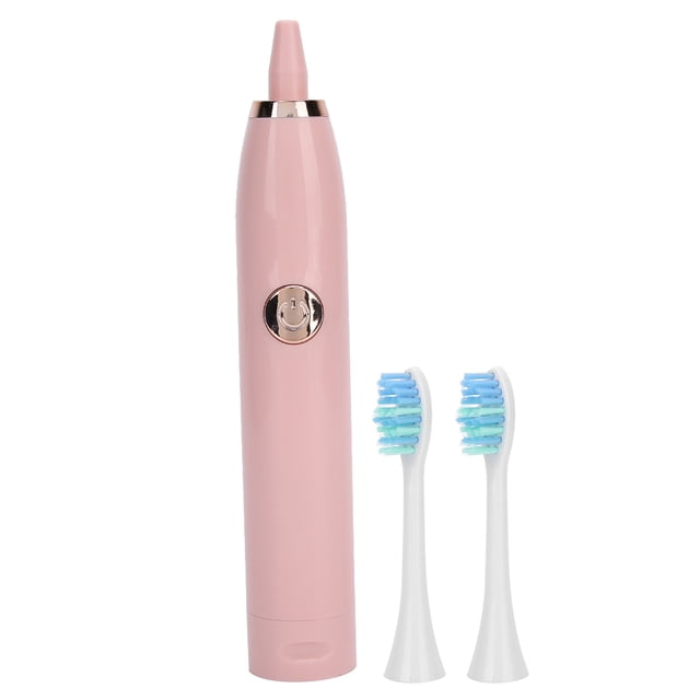 Cepillo de dientes eléctrico sónico con vibración, suave, resistente al agua, automático, para adultos, color rosa