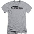 thumbnail image 2 of Parks And Rec Logo Adult 30/1 T-Shirt Athletic Heather, 2 of 2