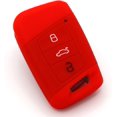 thumbnail image 1 of ZHAOCHENG The Big Red Finest - Funda VD de Silicona para Llave de Coche de 3 Botones Rosa Fluorescente, 1 of 5
