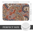 thumbnail image 2 of Non Slip Door Mat, Paisley3 Fast Drying Bath Tub Mats, Absorbent Bathroom Rugs Entrance Welcome Mat, Bath MatS for Tub, Floor, Home, Kitchen, Hotel,16x24in, 2 of 7