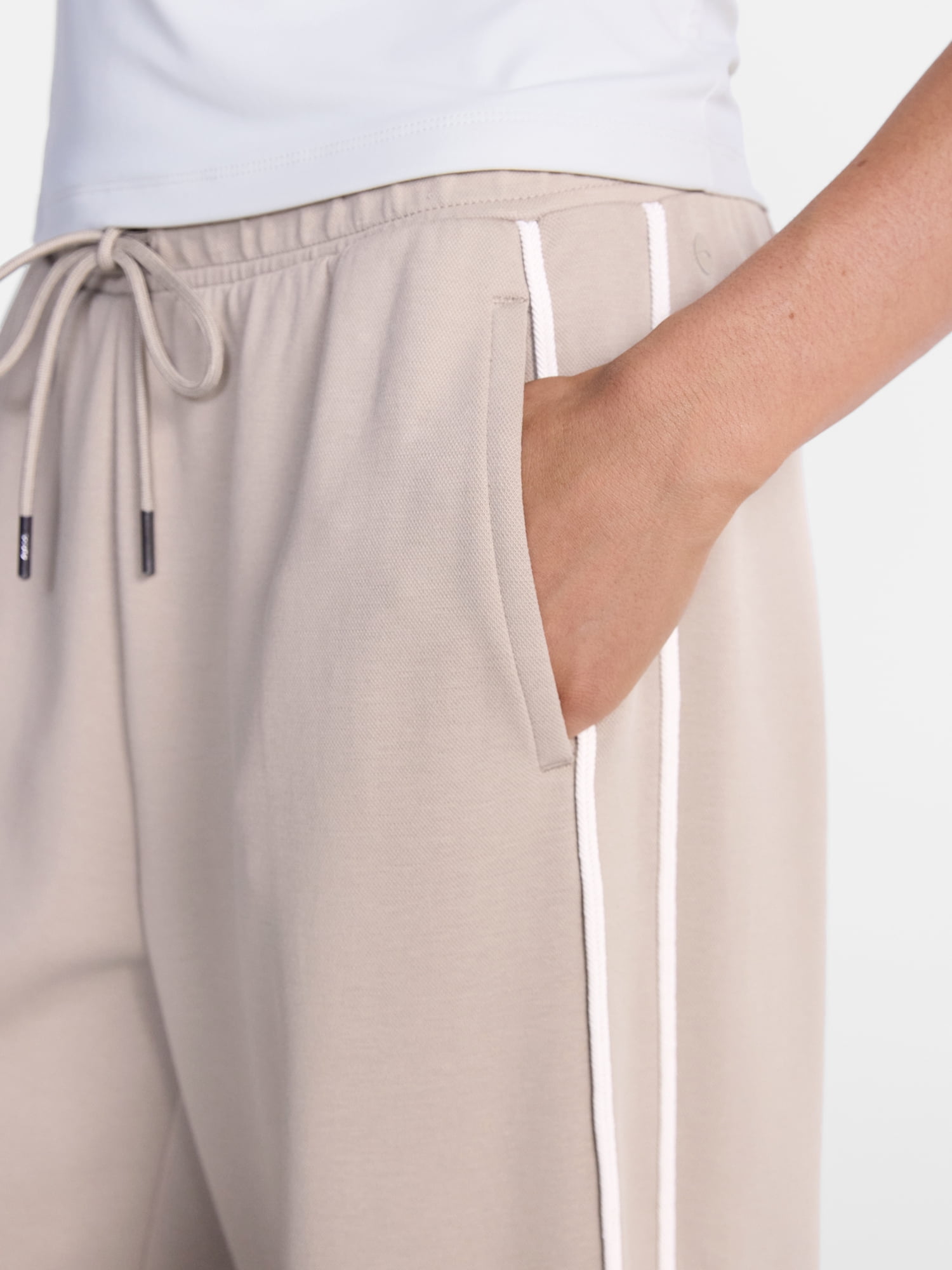 Avia Women's Pique Knit Track Pants, 31" Inseam, Sizes XS-XXXL