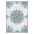 thumbnail image 2 of Covington Mystic Garden Sand-Aqua Indoor/Outdoor Area Rug - Multiple Sizes, 2 of 7