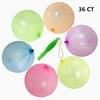 GuassLee 36PCS Punch Balloons 12 Punching Balloons Round Punch Balloon for Kids Girls Party Favors Easter Bag Filler Balloons Assorted Neon Colors