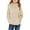 Khaki, variant on Girls Pullover Hoodies Fuzzy Fleece Hooded Sweatshirt Solid Color Casual Fa𝘂x F𝘂r Furry Coat Soft Plush Top Christmas Sweater