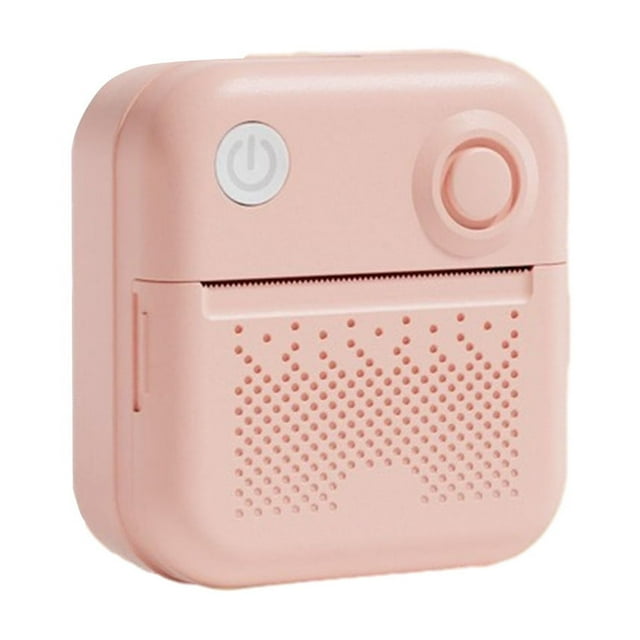 Rbaofujie Label Printers Photo Home Kitchen Sorting Bluetooth Portable Mini Printer, Compatible Thermal Pocket Printer for Study Notes, Pictures, Label, Working Listing