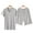 Light Grey, variant on Loungewear Short Sleeve Breathable Viscose Men Short Sleeve Shorts Pajamas for Home