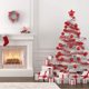 thumbnail image 3 of Paquete de 24 adornos navideños - Hermosas decoraciones para árboles de Navidad [Rojo] JAMW Sencillez, 3 of 5