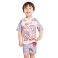 thumbnail image 2 of Hot Wheels Toddler Boys Mesh V Neck Graphic Jersey with Short Sleeves, Sizes 12M-5T, 2 of 7