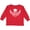 Red, variant on Inktastic Grad Squad with Graduation Cap and Wings Boys or Girls Long Sleeve Toddler T-Shirt