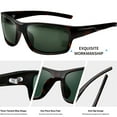 thumbnail image 6 of Joopin Polarized Wrap Around Sports Sunglasses for Men Women Driving Fishing Running Sun Glasses(Tortoise), 6 of 8