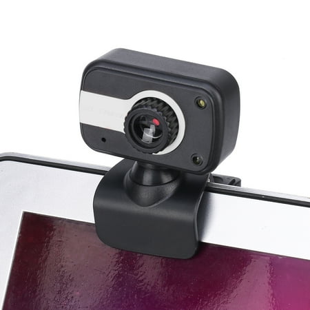 Wide Angle Webcam, Large View Video Conference Camera, 640*480 Full HD