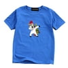 AkoaDa New Children Short Sleeve Unicorn Printed T Shirt Baby Kids Boy And Girl Cute T-Shirt Tops