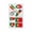 C, variant on Disposable Football Match National Flag Tattoo Stickers, Easy Paste Temporary Skin Decals, Sports Game Body Decor for Match Scene, Fan Gathering and Event Atmosphere