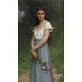 thumbnail image 2 of Jules-Cyrille Cavé 12x18 Black Ornate Wood Framed Double Matted Museum Art Print Titled - The Rose (1903), 2 of 5