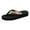 Beige, variant on Women's Memory Foam Comfortable Flat Thong Sandals Dressy Summer Beach Leather Slide Flip Flops