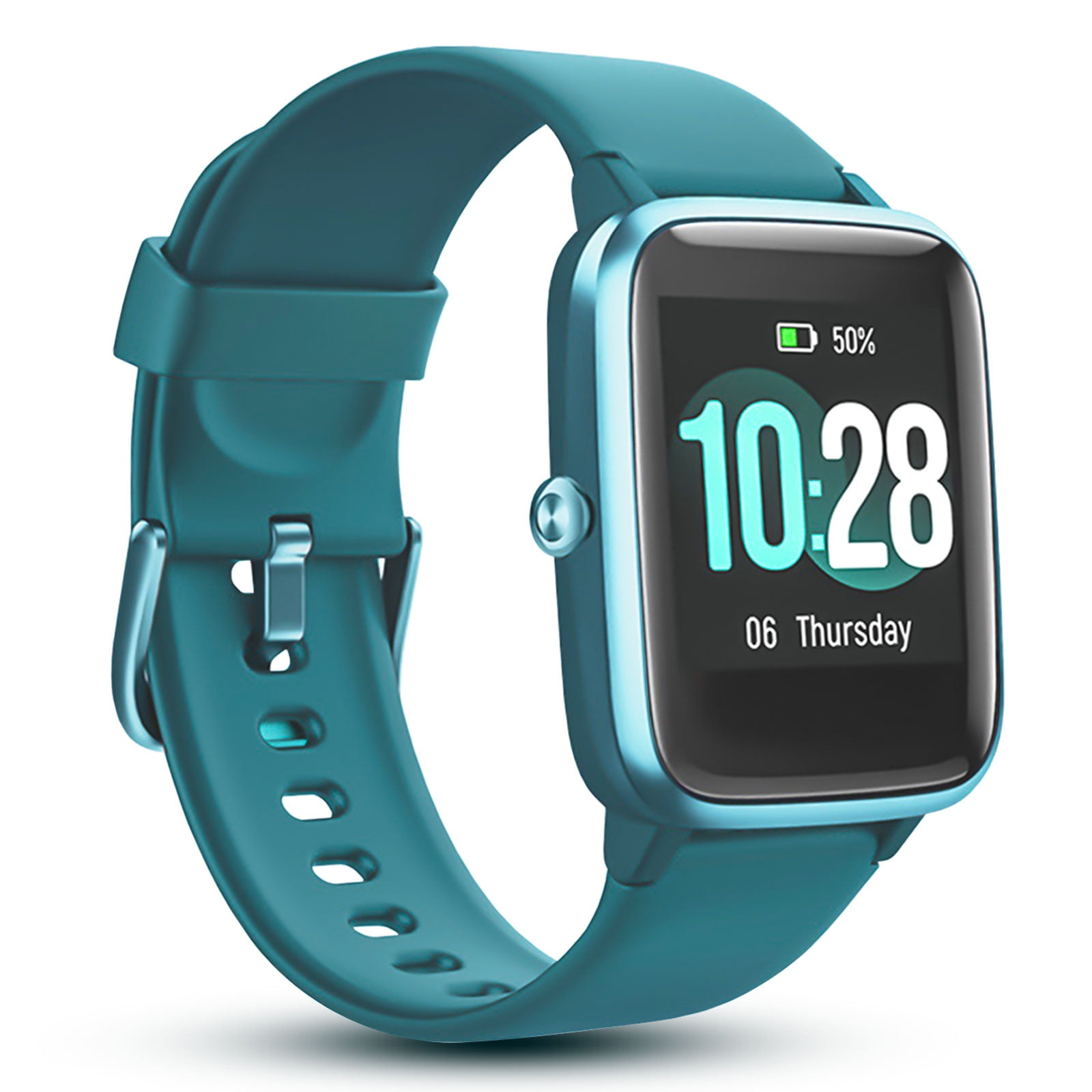 CHEREEKI Smartwatch Fitness Tracker Orologio IP68 Impermeabilità con Cardiofrequenzimetro Activity Tracker Donna Uomo per iPhone Huawei Samsung Xiaomi Contapassi e Calorie da Polso 