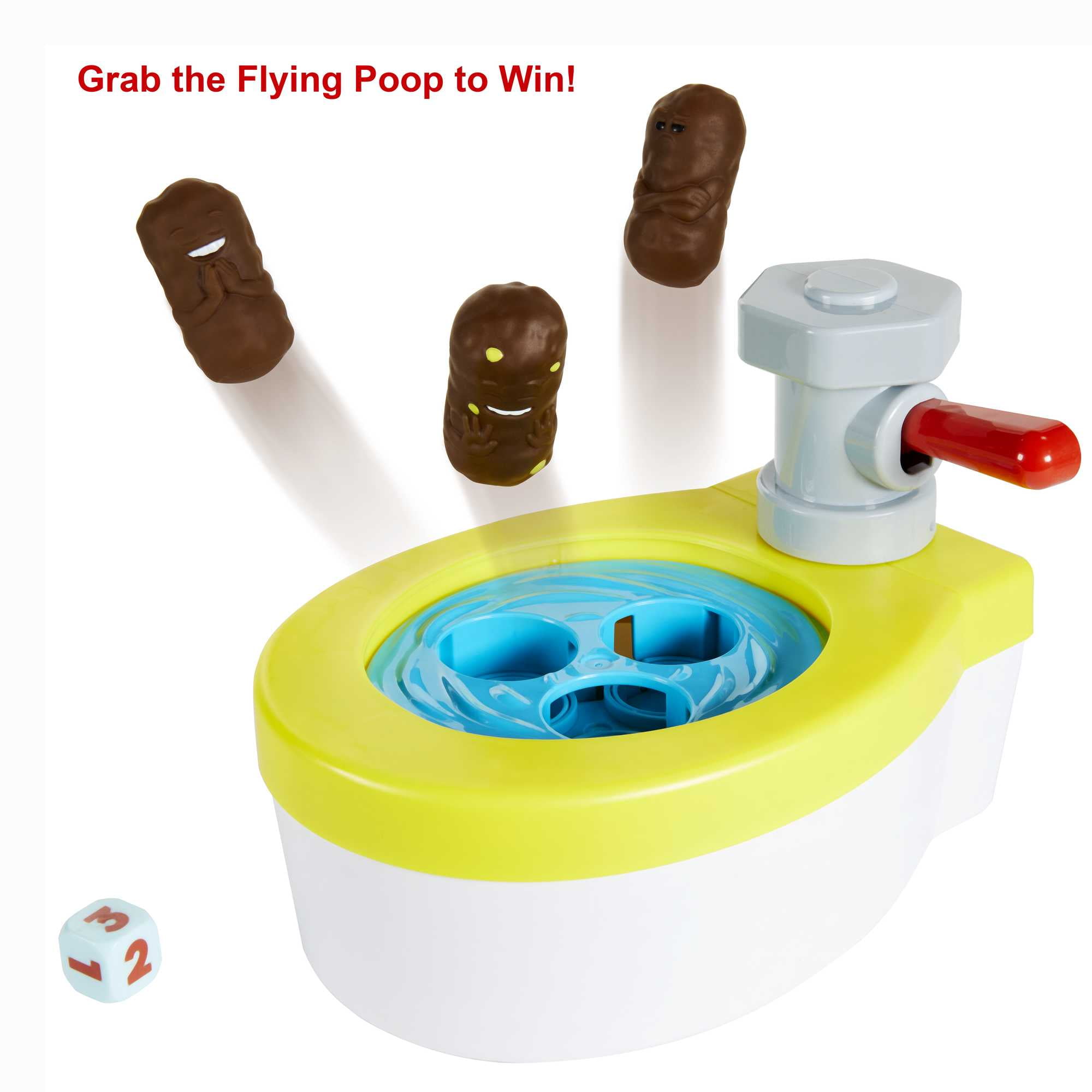 Flushin Frenzy Overflow Kids Game for Game Night with 3 Pieces of