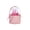 Pink-PK-home supplies, variant on MORESEC Home Easter Bunny Ear PU Leather Handbag, Bucket Shape Candy Egg Bag for Kids Party Gift, 3.9x3.1 Inch, 1 Piece Easter Decor