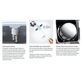 thumbnail image 6 of 2X Bidet Toilet Attachment Ultra-Thin Non-Electric Self-Cleaning Dual Nozzles Wash Cold Water Europe, 6 of 9