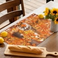 thumbnail image 5 of Fall Placemats Set of 4 Hedgehog Maple Leaves Place Mats Thanksgiving Placemat Autumn Plant Table Mats for Dining Kitchen Table Holiday Dinner Party Home Fall Decorations 13x19 Inch, 5 of 8