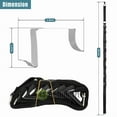 thumbnail image 4 of 16 Hat Rack Organizer Baseball Holder Storage Hanger Door Wall Bag Cap Organizer, 4 of 6
