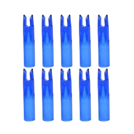 Himition 50pcs Blue Archery Arrow Hunting Arrow Tails Accessories Internal Arrow End Suitable for 6mm Shaft