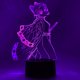thumbnail image 1 of Lámpara Otaku Lamp Shinobu Demon Slayer Luz Nocturna LED de 16 Colores, 1 of 7