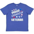 thumbnail image 3 of Inktastic Proud Grandson of a Veteran- Veterans Day Youth T-Shirt, 3 of 5