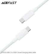 ACEFAST C18-03 USB-C to USB-C Braid Charging Data Cable Seamless Connectivity