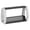 Black A, variant on mdesiwst Transparent Figures Display Box Dust-Proof Anime Figures Display Case Magnetic Space Capsule Display Case with Light for Car Models Collectibles