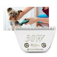 thumbnail image 4 of Sharp Japanese Steel Wide Dog Cat Grooming Blades 8 Sizes or Groomer's Set of 4 (9F WIDE), 4 of 12