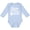 AE-Light Blue, variant on Future Table Tennis Champ Boys or Girls Long Sleeve Baby Bodysuit