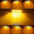 thumbnail image 5 of 4 vehicle emergency warning lights, truck emergency lights, strobe lights, 6 waterproof surface mount LEDs, 5 of 5