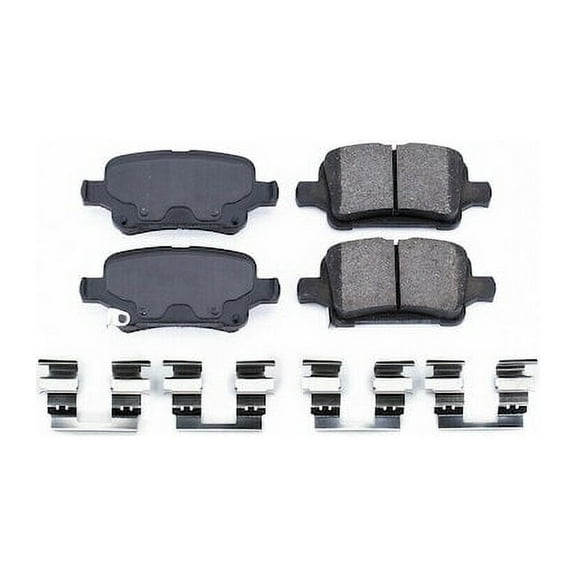 Rear Brake Pad Set - Compatible with 2016 - 2019 Chevy Cruze 2017 2018