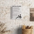 thumbnail image 5 of Funny Wrestling Life Lessons Canvas Print Decor Stay Courageous Under Pressure Art Wall Painting Posters 12X15 Modern Home Decoration (Framed)\u2026, 5 of 6