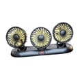 thumbnail image 3 of Circulación de aire del ventilador de enfriamiento de automóvil Amarillo 12V, 3 of 8