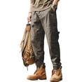 thumbnail image 1 of Pantalones Jogger Hombre Cargo Pantalón Casual Estilo Hiphop, 1 of 3