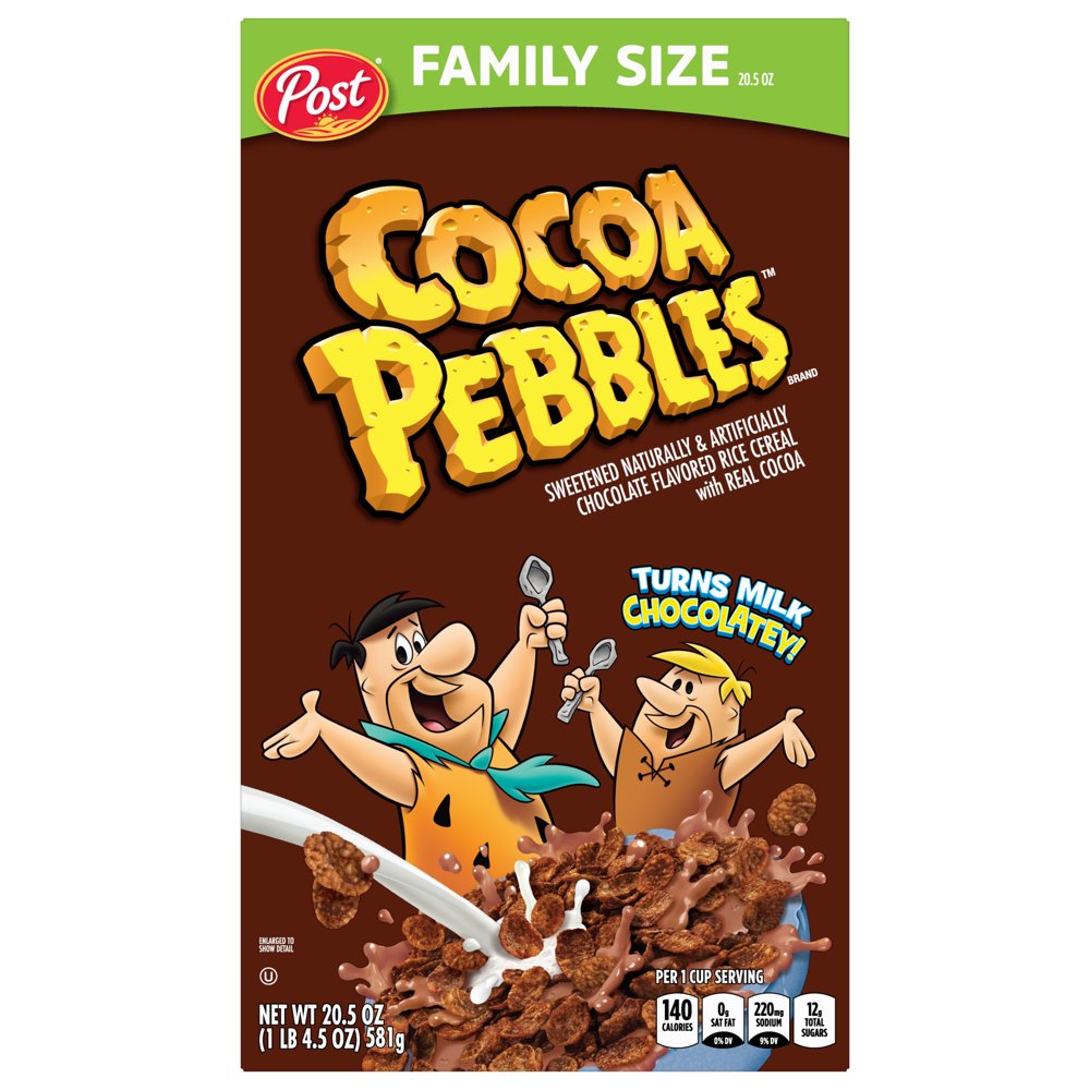 Post Cocoa Pebbles package