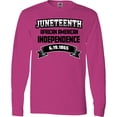 thumbnail image 3 of Inktastic African American Independence Juneteenth Long Sleeve T-Shirt, 3 of 5