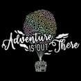 thumbnail image 2 of Men's Up Adventure is Out There Balloon  Graphic Tee Black 2X Big Tall, 2 of 3