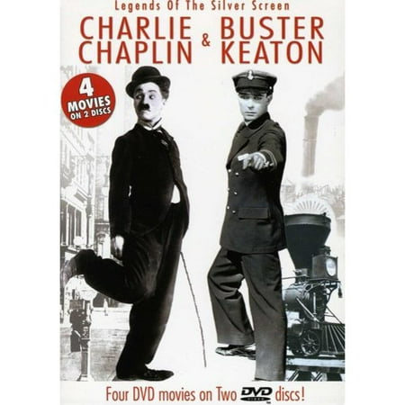 Charlie Chaplin & Buster Keaton: Legends of The Silver (Buster Keaton The Best Chase Ever 1925)