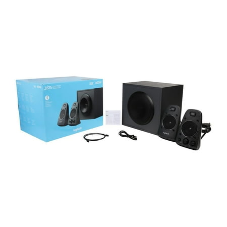 Logitech - Z625 2.1 Speaker System (3-Piece) - Black
