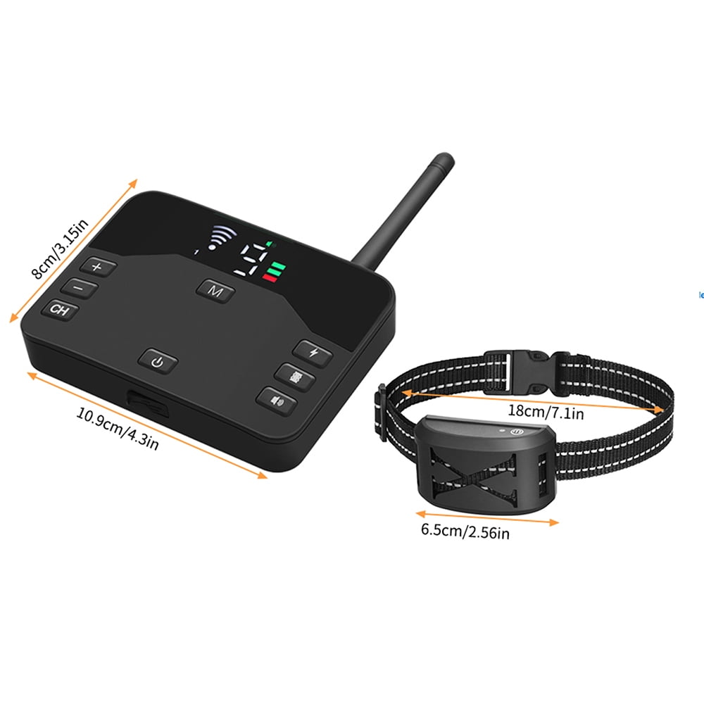 Electronic Fence for Dogs, to 800ft Adjustable Wireless Electric Fence