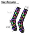thumbnail image 5 of Balery Bright Mushrooms Fun Novelty Socks Men'S Women'S Crew Socks Funny Crazy Novelty Socks Quirky And Cool Socks, 5 of 9
