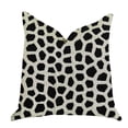 thumbnail image 1 of Almohada de lujo Plutus Dark Jewels Doble cara 12 x 25 Blanco Negro, 1 of 2