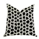 thumbnail image 1 of Almohada de lujo Plutus Dark Jewels Doble cara 12 x 25 Blanco Negro, 1 of 2