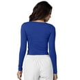 thumbnail image 4 of Adar Underscrubs for Women 3 Pack - Long Sleeve Underscrub Comfort Tee - 2903 - Royal Blue - XS, 4 of 7