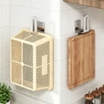 thumbnail image 5 of Clearance Rack under $1,Cutting Board Holder With Glue Pots Pan Lids Rack Chopping Board Rack Kitchen Countertop Organizer Stand Holder Black, 5 of 6